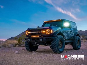 Ford Bronco Light Upgrade - Ditch Light Mirror Mount - Oracle Ford Bronco Light Upgrade - Ditch Light Mirror Mount - Oracle